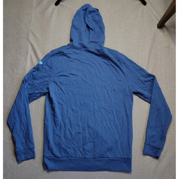 Marine Layer Afternoon Full Zip Hoodie Jacket Blue Medium Soft Casual Sweatshirt - Picture 5 of 10